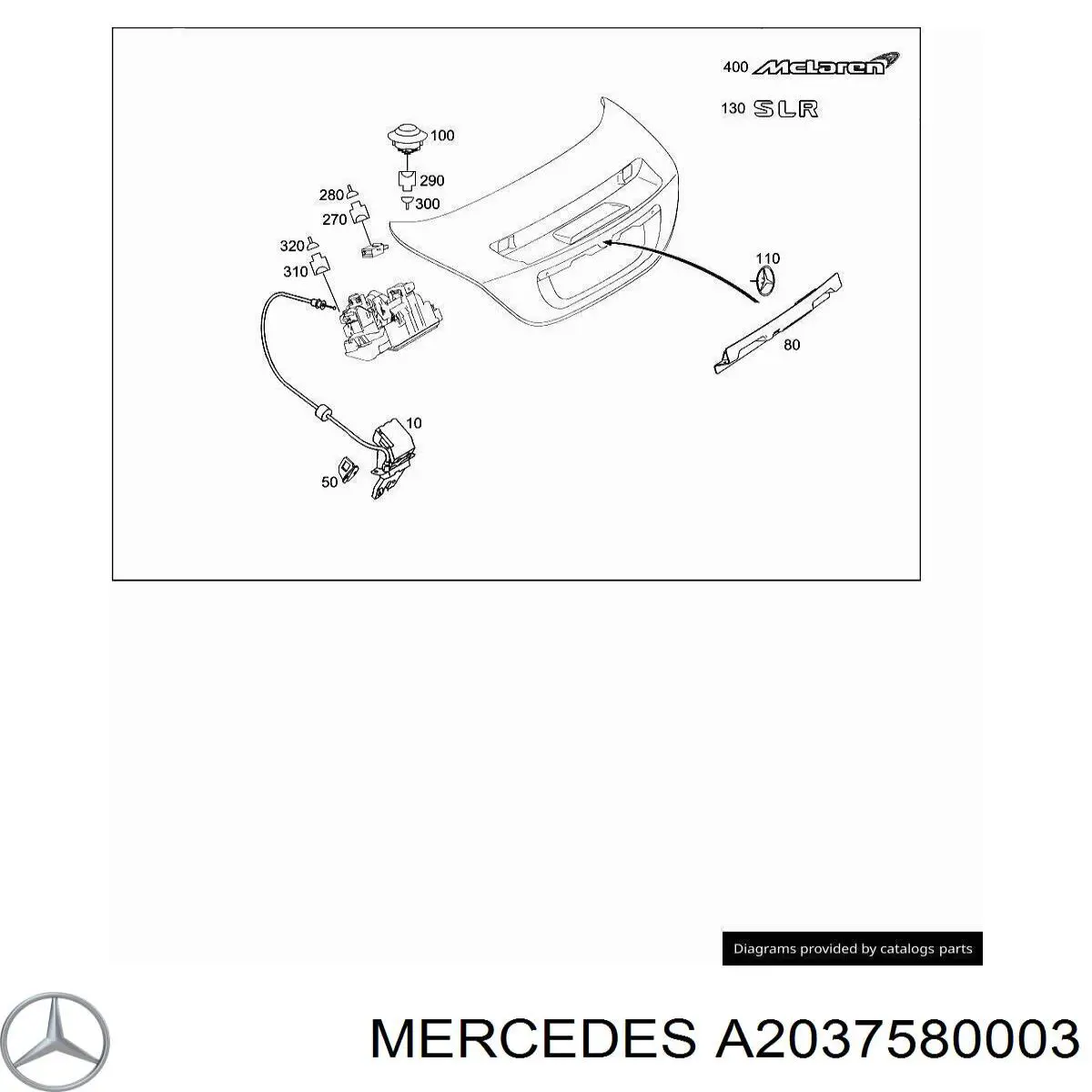  Mercedes A2037580003 цена, от 5.07 USD