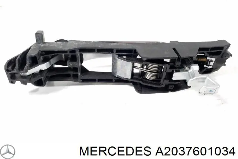 Держатель наружной ручки двери задней правой A2037601034 Mercedes