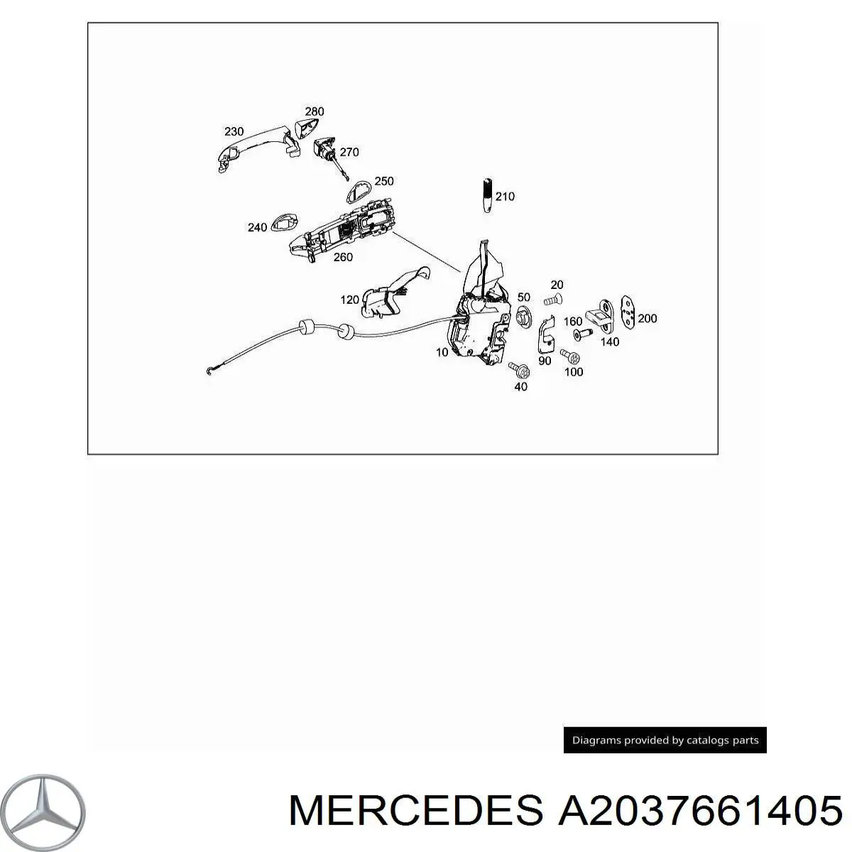 A2037661405 Mercedes 