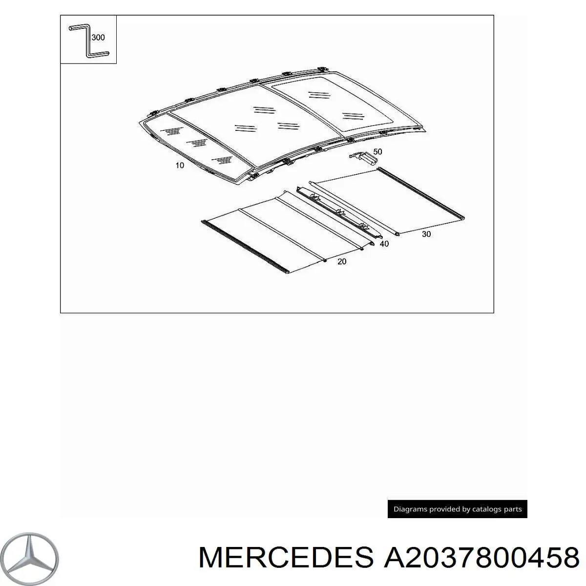 A2037800458 Mercedes 