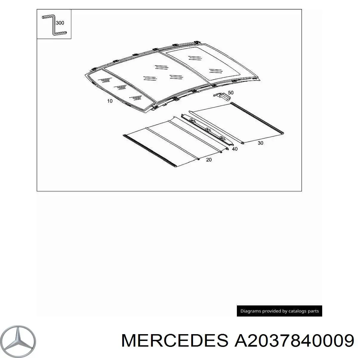 A2037840009 Mercedes 