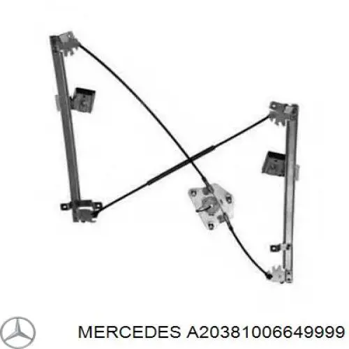 Купить A20381006649999 Mercedes Накладка/крышка зеркала заднего вида, правая