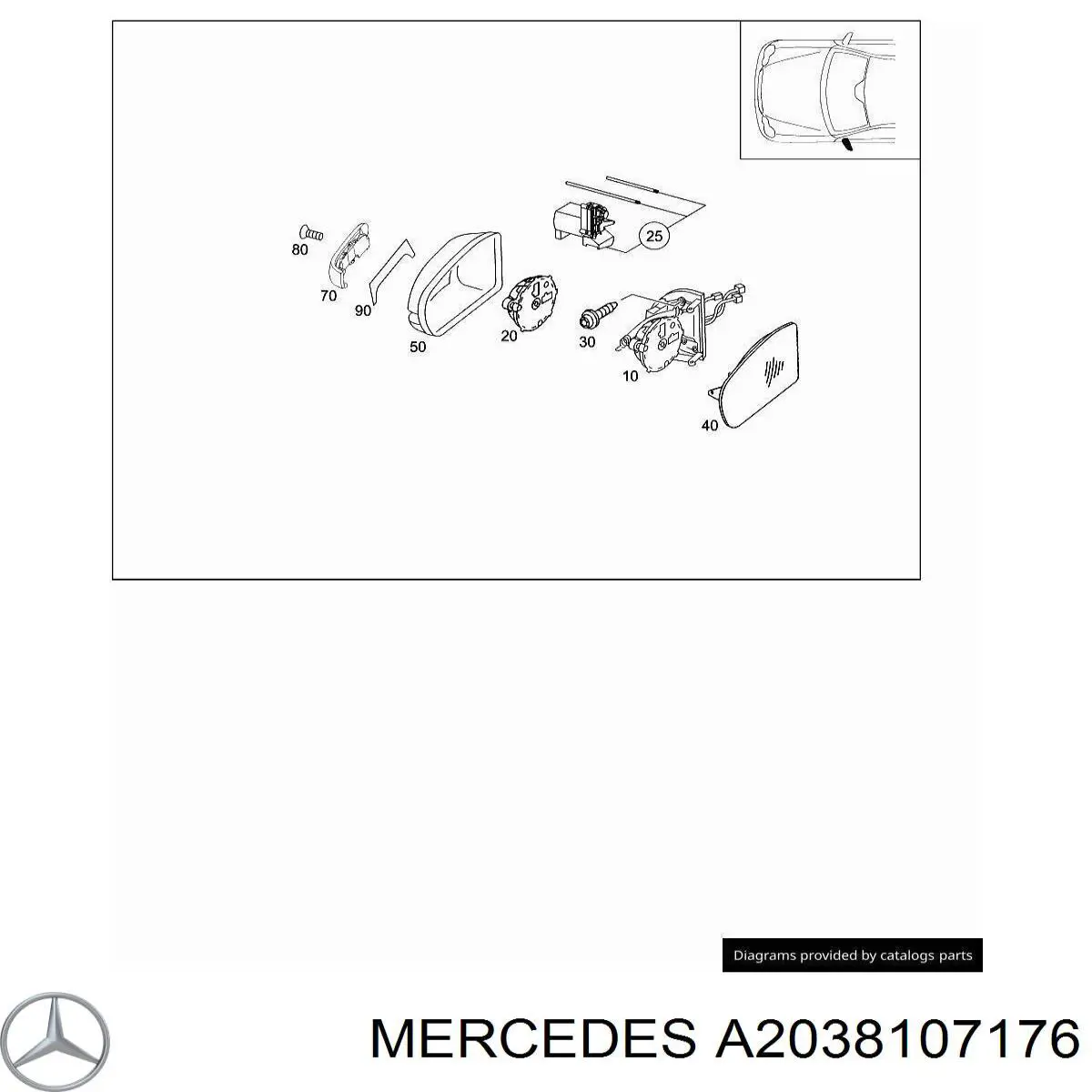  A2038107176 Mercedes