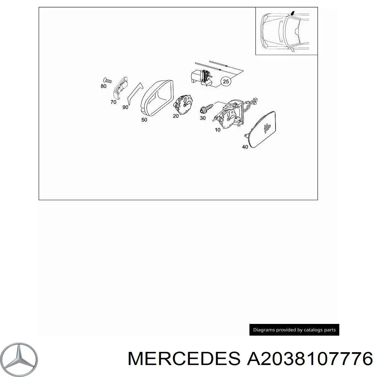  A2038107776 Mercedes