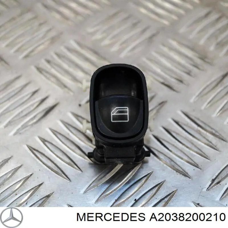 Кнопка включения мотора стеклоподъемника передняя правая Mercedes A2038200210 цена, от 3.80 USD