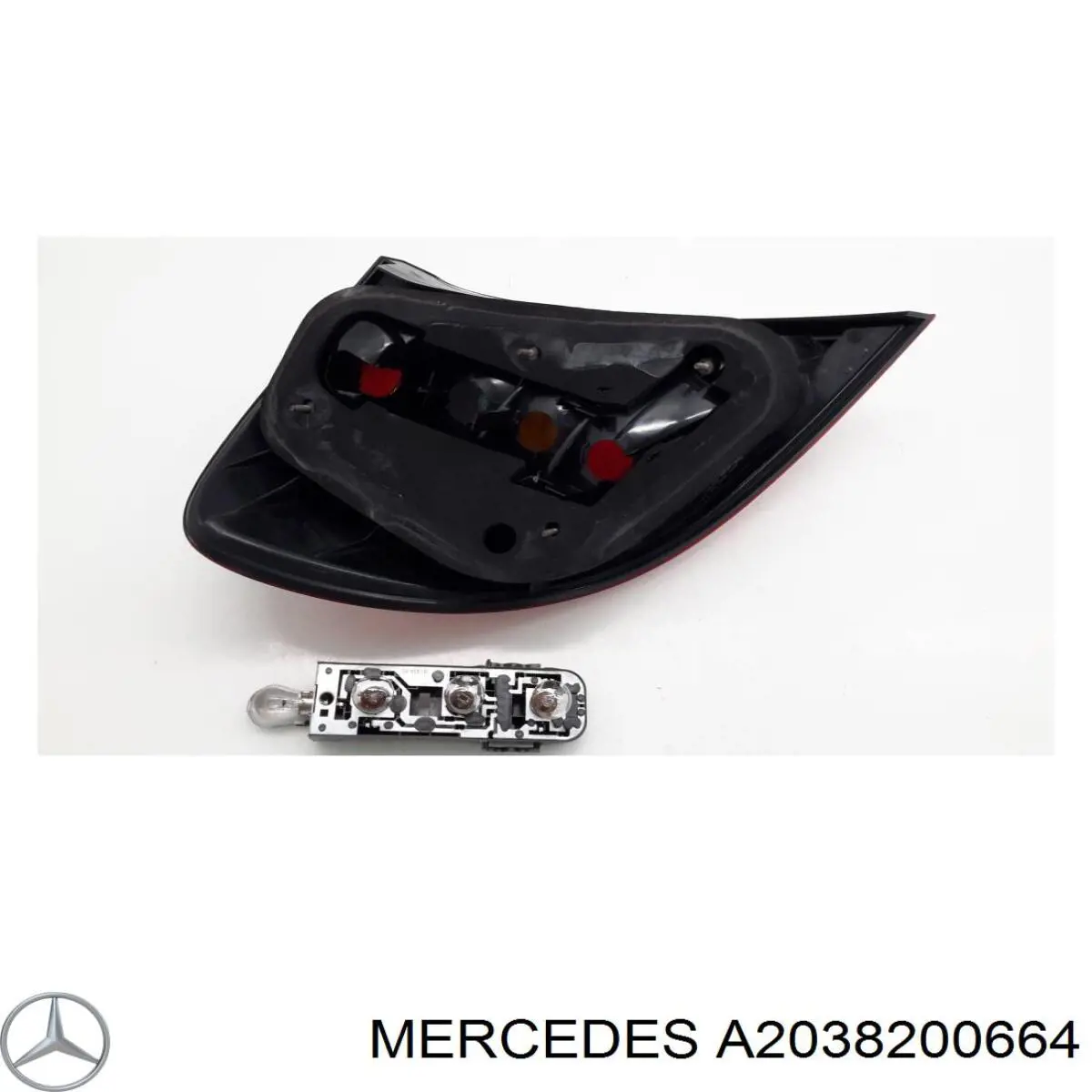 A2038200664 Mercedes фонарь задний правый