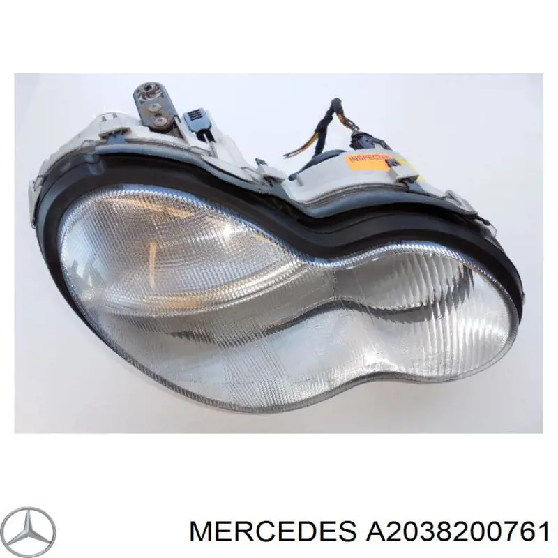 Фара левая Mercedes A2038200761 цена, от 38.01 USD