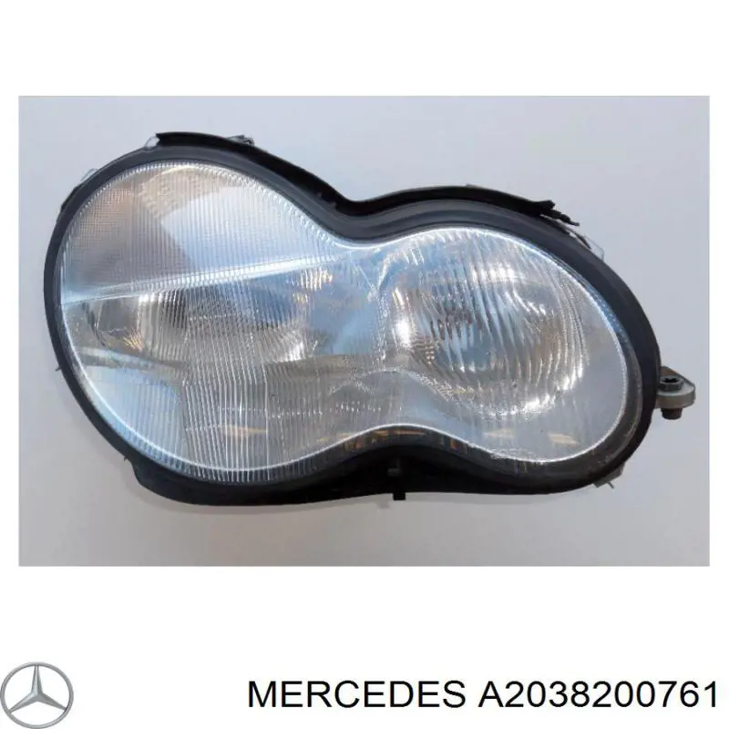 Купить A2038200761 Mercedes Фара левая передняя