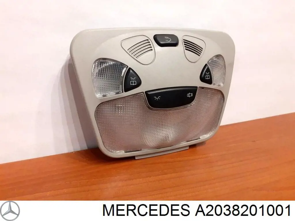 A2038201001 Mercedes плафон освещения салона (кабины)