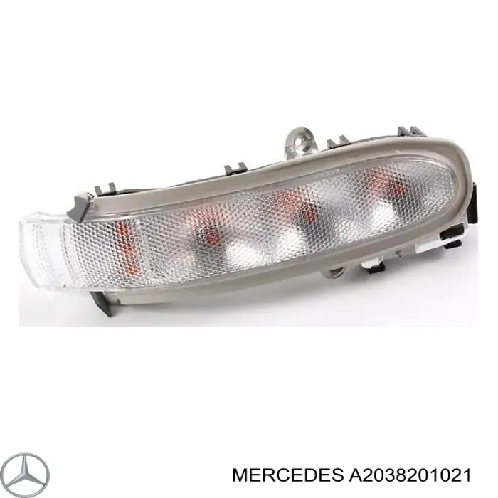Указатель поворота зеркала, правый Mercedes 2038201021 цена, от 301.14 USD