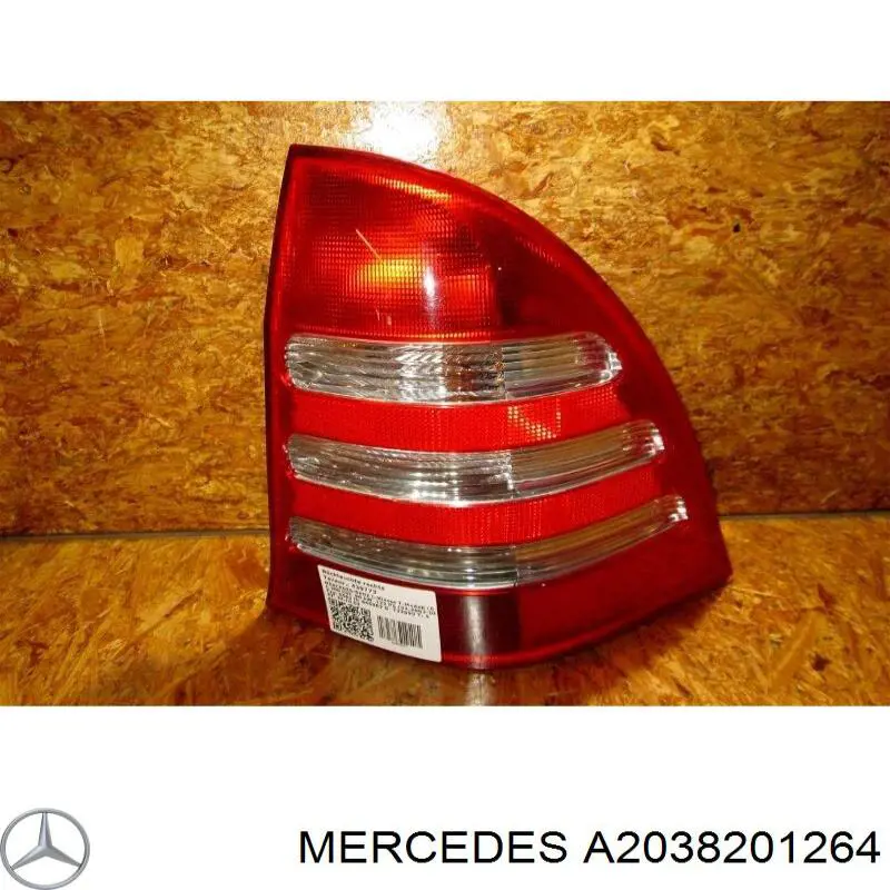 Купить A2038201264 Mercedes Задняя правая фара
