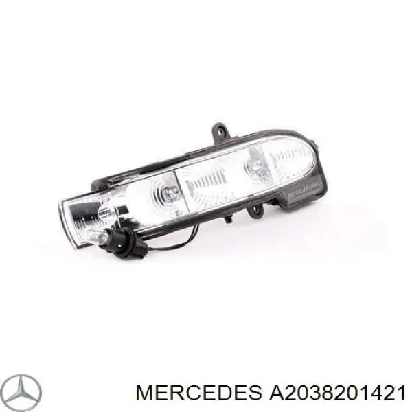 2038201421 Mercedes указатель поворота зеркала правый