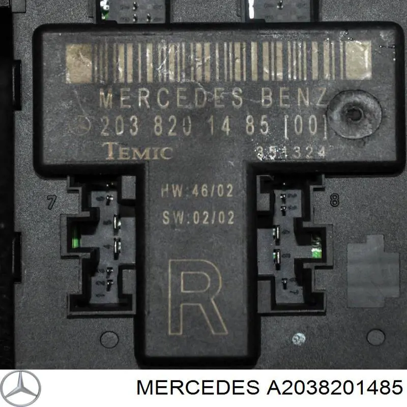 Блок комфорта A2038201485 Mercedes