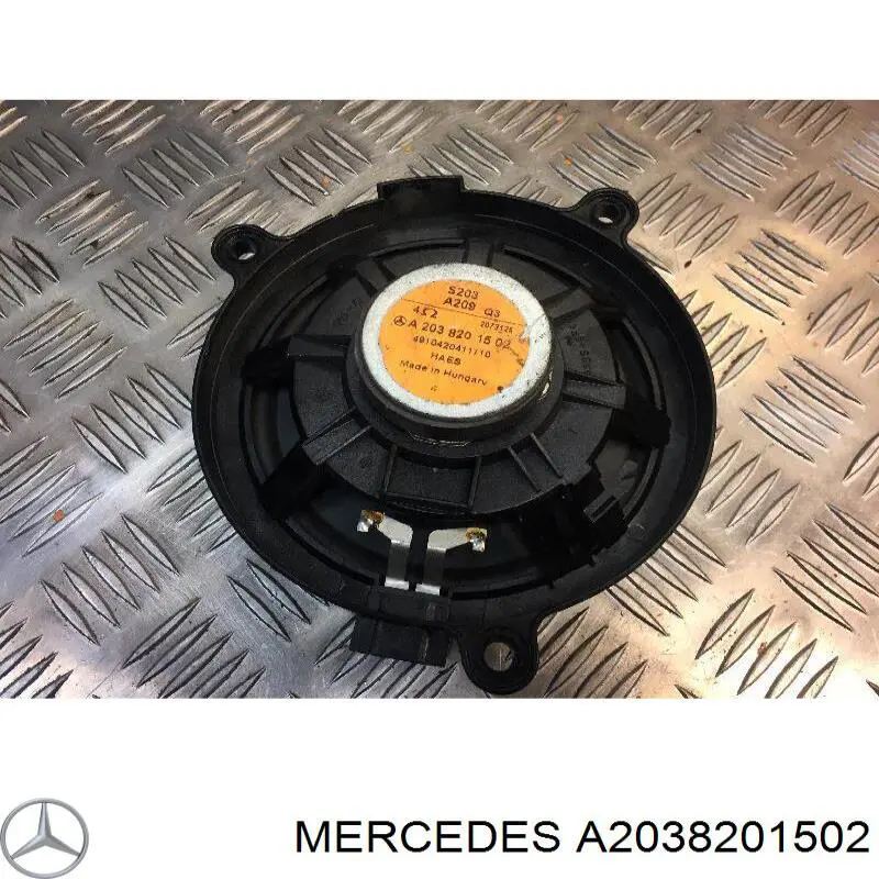 A2038201502 Mercedes alto-falante da porta traseira