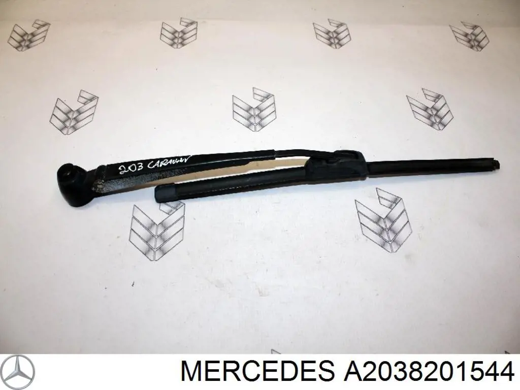 A2038201544 Mercedes braço de limpa-pára-brisas de vidro traseiro