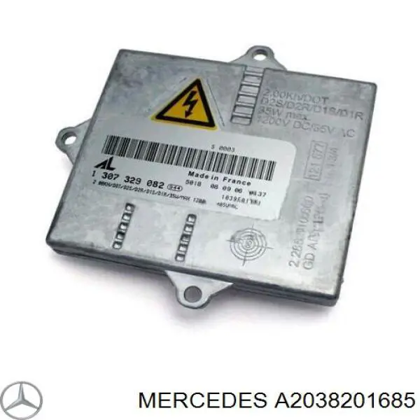 A2038201685 Mercedes ксенон, блок управления
