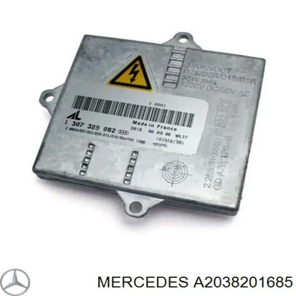 A2038201685 Mercedes xénon, unidade de controlo