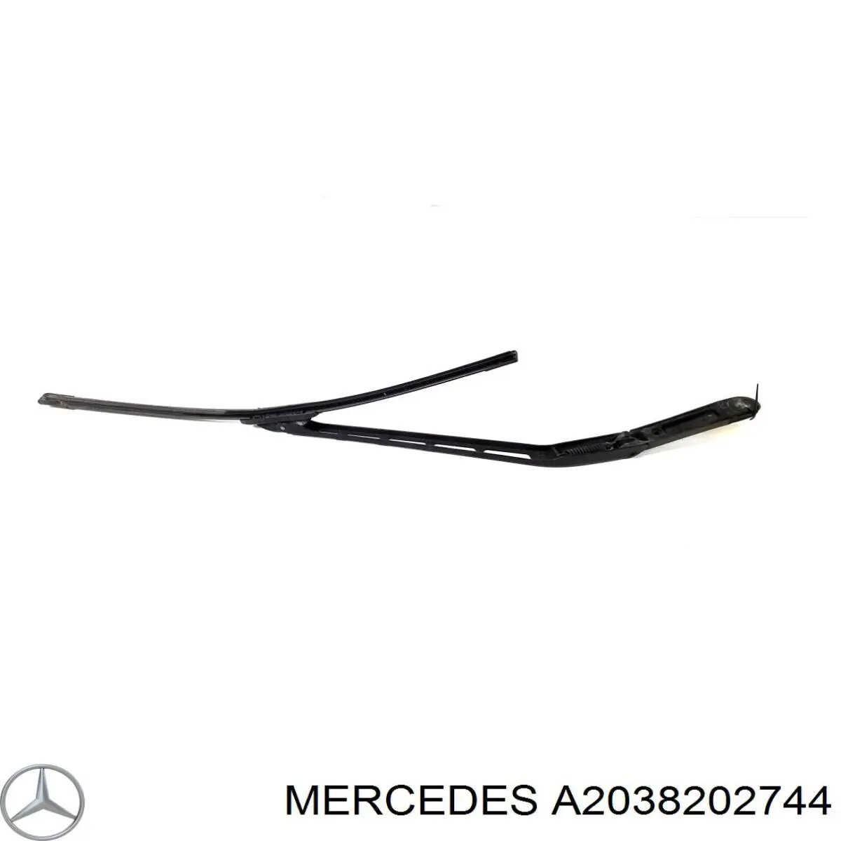 2038202744 Mercedes рычаг-поводок стеклоочистителя лобового стекла
