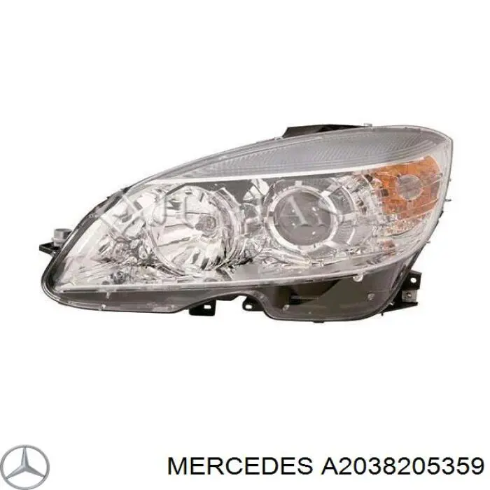 Фара левая Mercedes 203820 цена, от 22.50 USD
