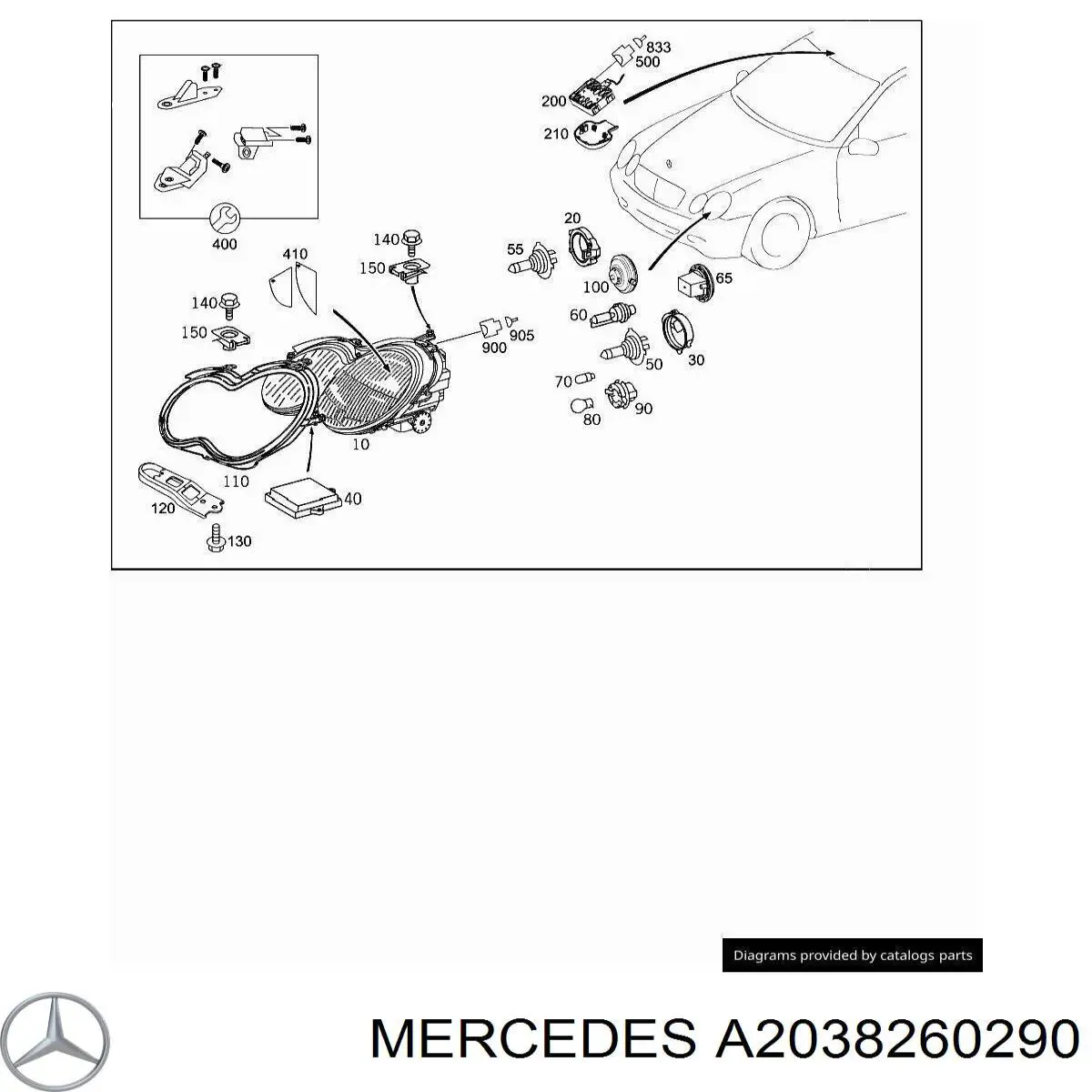  A203826029064 Mercedes