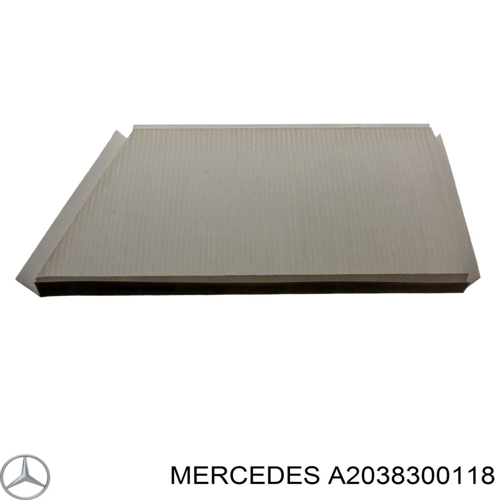 A2038300118 Mercedes фильтр салона