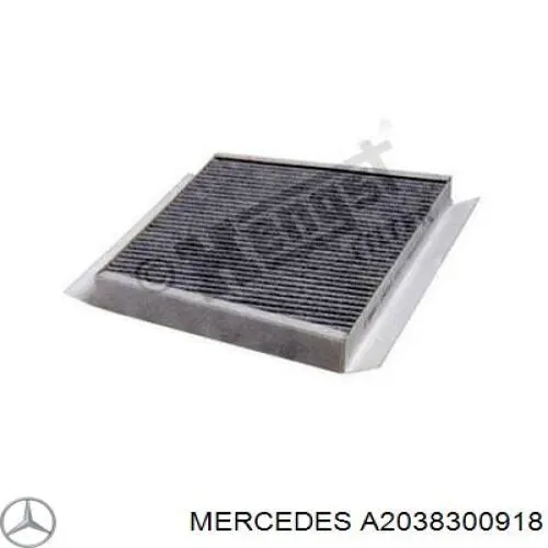 Фильтр воздушный отопителя Mercedes A2038300918 цена, от 8.20 USD