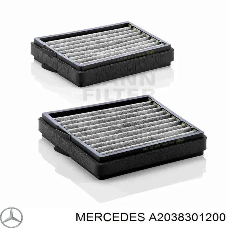 A2038301200 Mercedes 