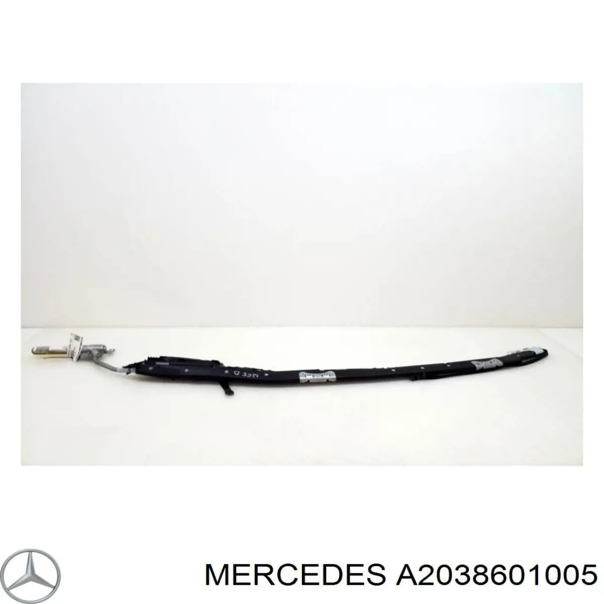 A2038601005 Mercedes подушка безопасности (airbag шторка боковая правая)