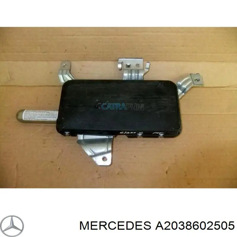 A2038602505 Mercedes cinto de segurança (airbag da porta dianteira esquerda)