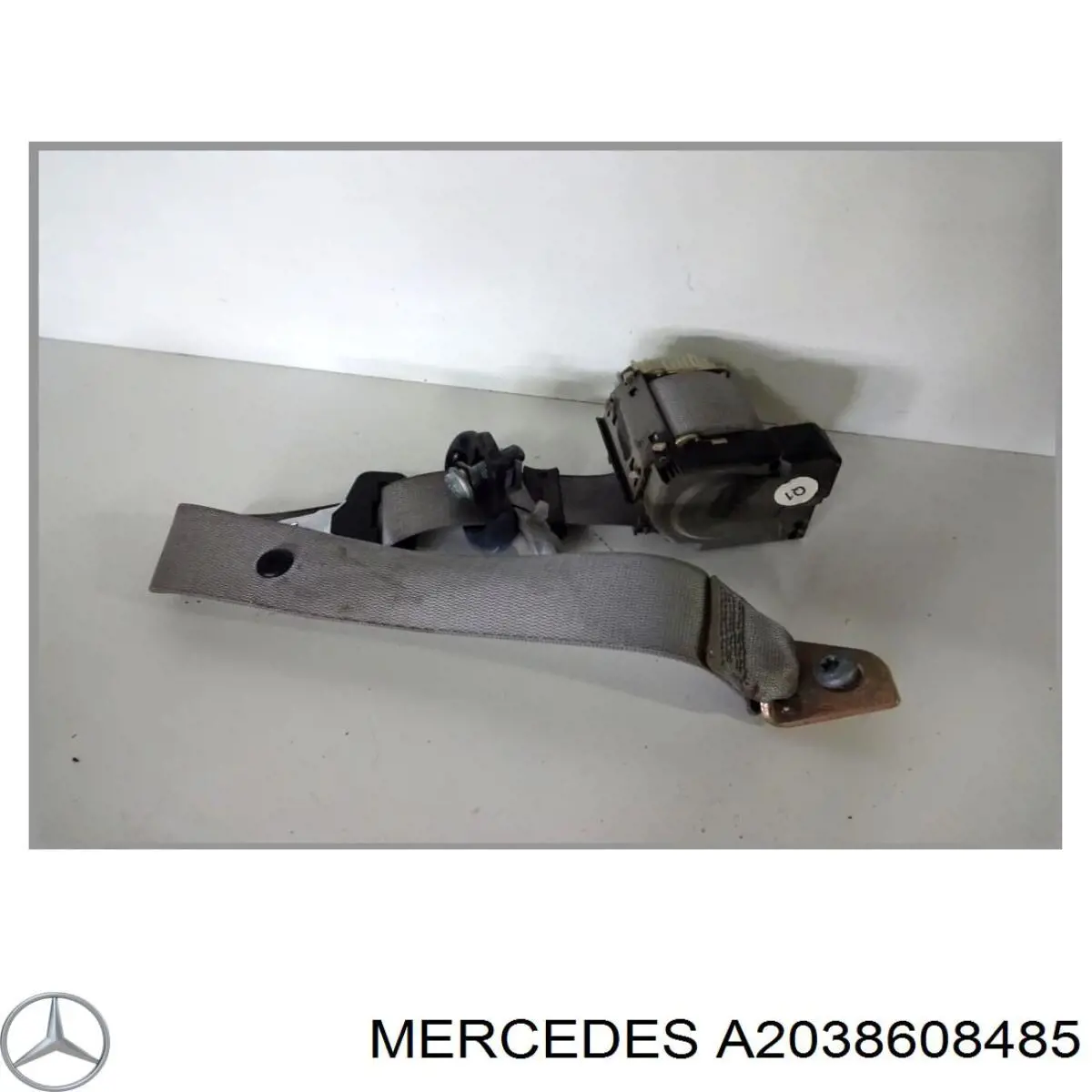Ремень безопасности задний правый Mercedes A20386084859C94 цена, от 14.79 USD
