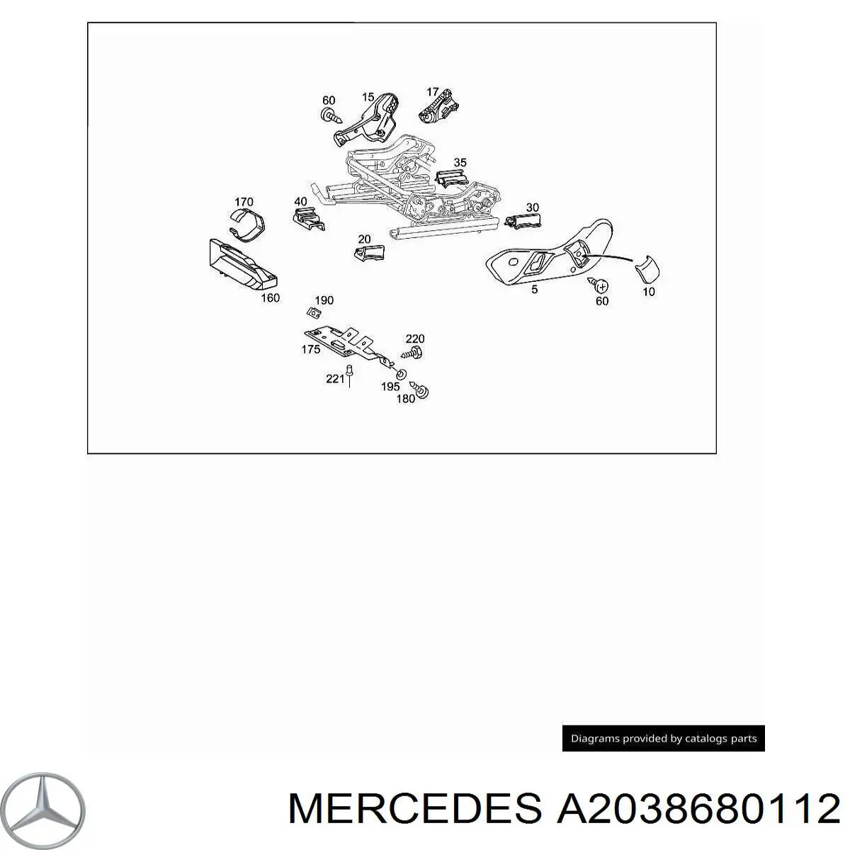  A2038680112 Mercedes