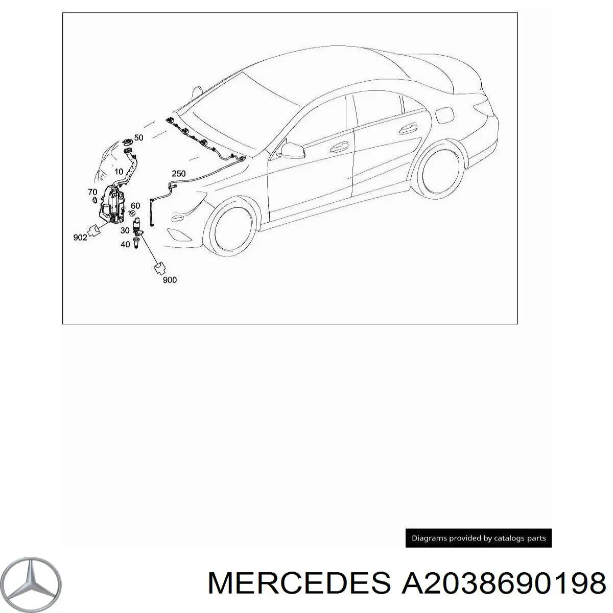  A2038690198 Mercedes