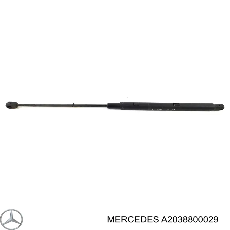 Купить A2038800029 Mercedes Амортизатор капота правый