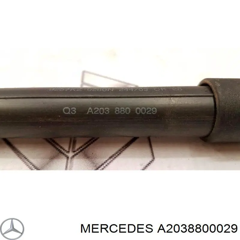 Стойка капота правая Mercedes A2038800029 цена, от 13.58 USD