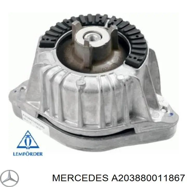 Купить A203880011867 Mercedes Крыло переднее левое