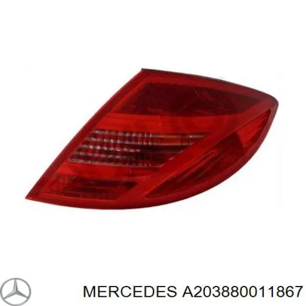 Крыло переднее левое A203880011867 Mercedes
