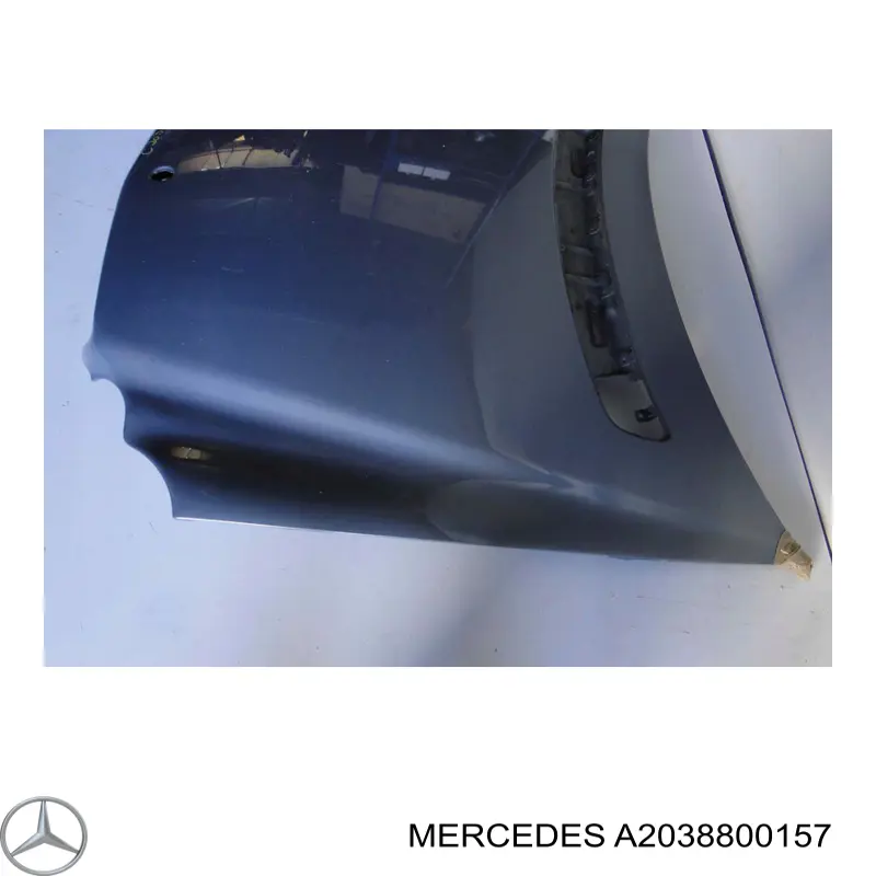 A2038800157 Mercedes капот