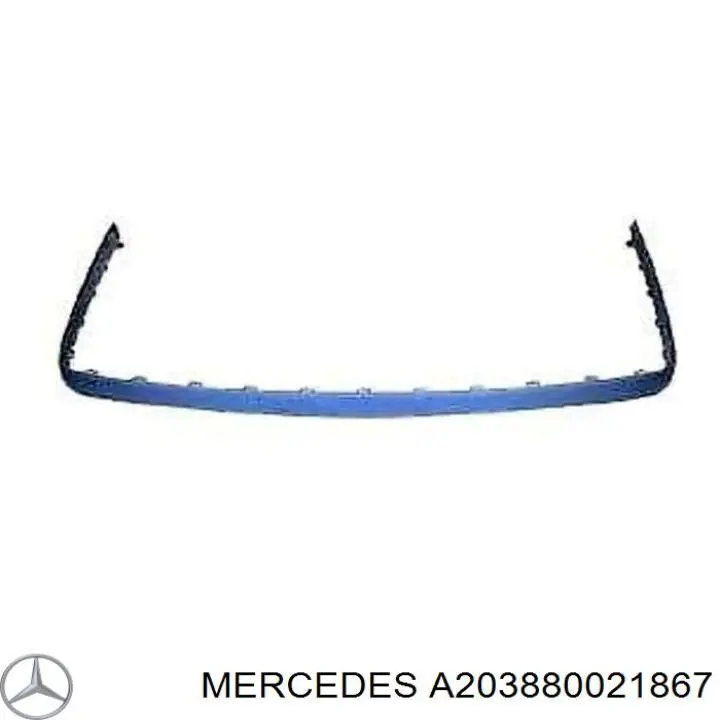 A203880021867 Mercedes Переднее правое крыло
