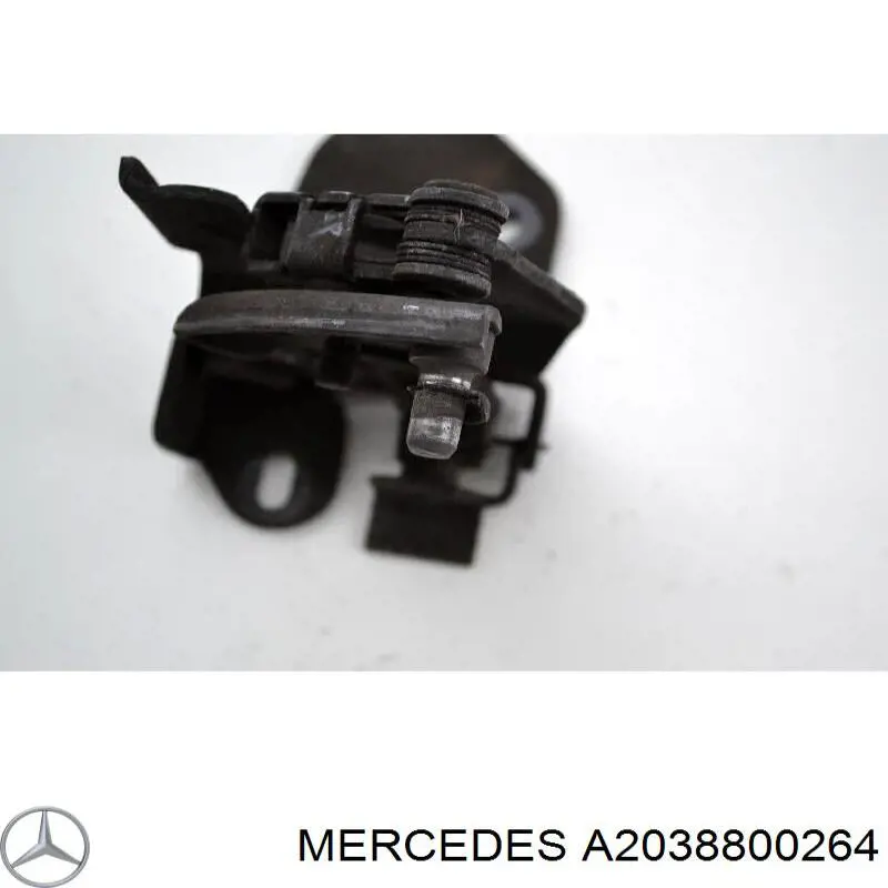 A2038800264 Mercedes стояк-крюк замка капота