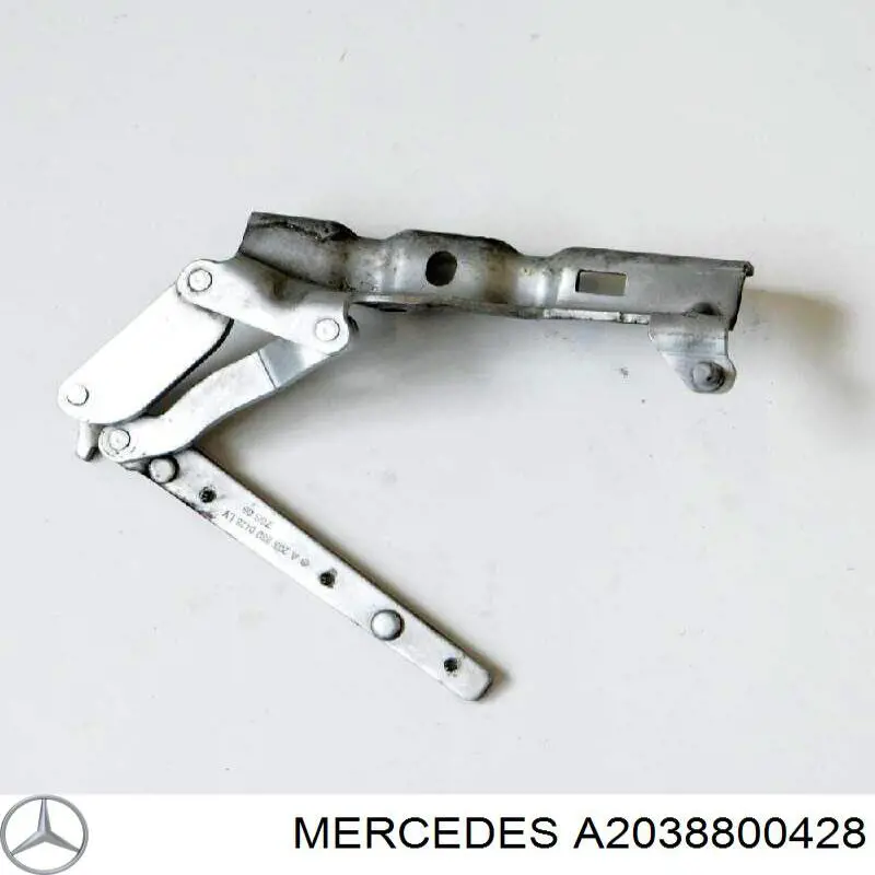 Шарнир капота правый на Mercedes C (W203)