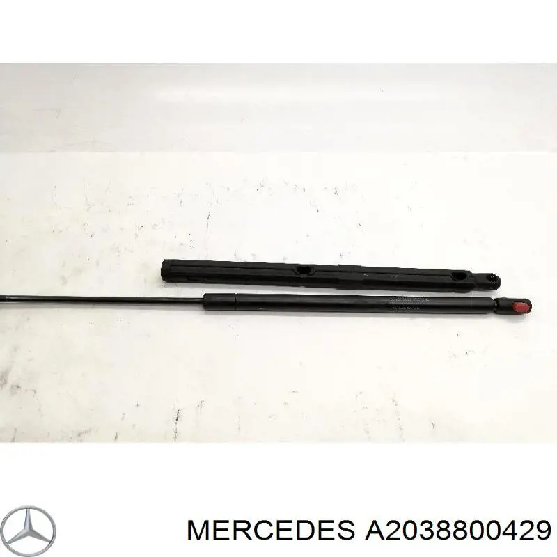 A2038800429 MERCEDES Muelle neumático, capó de motor izquierdo original y equivalente