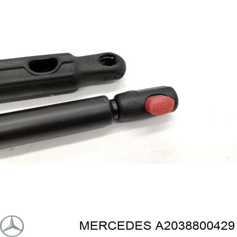 Опора капота левая Mercedes A2038800429 цена, от 12.98 USD