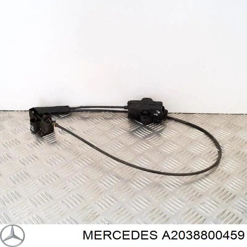Трос открывания капота передний A2038800459 Mercedes