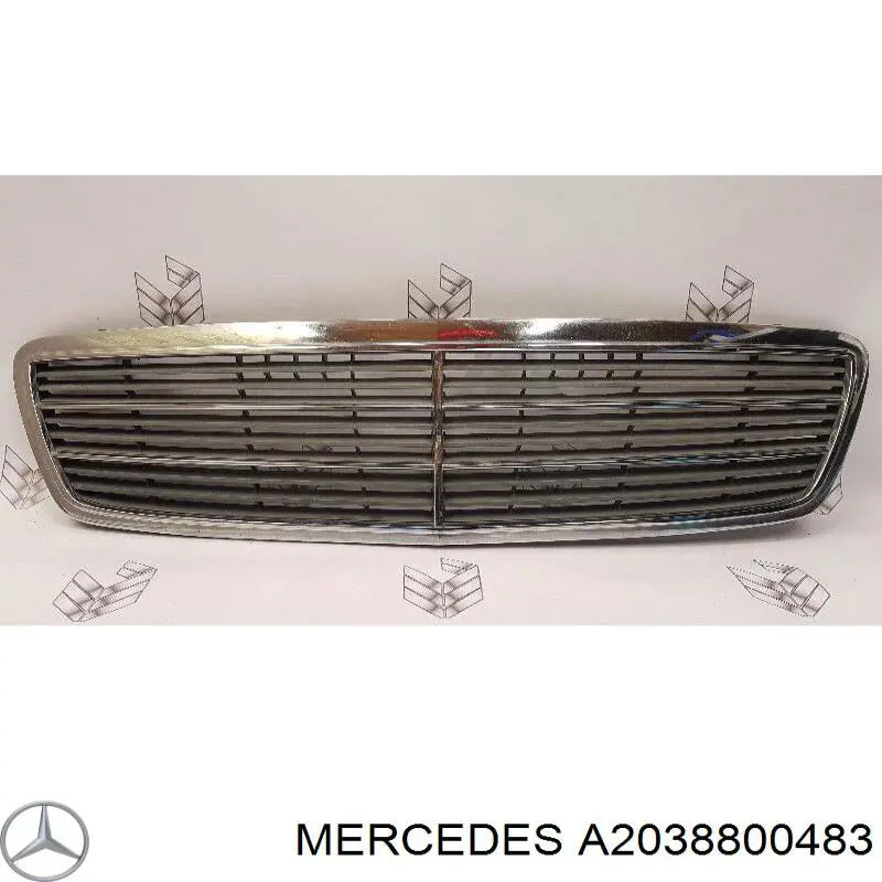 Решетка радиатора A2038800483 Mercedes