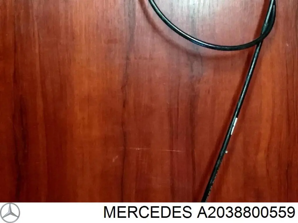 A203880055964 Mercedes Трос открывания капота задний