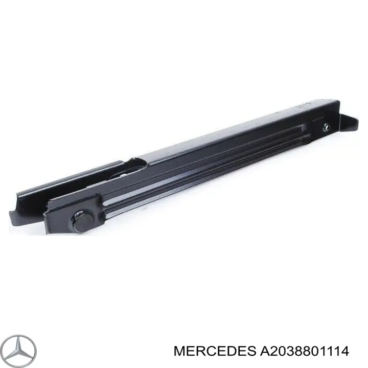 A2038801114 Mercedes Левое крепление переднего бампера