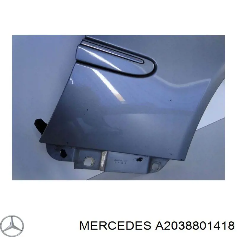 Купить A2038801418 Mercedes Крыло переднее правое