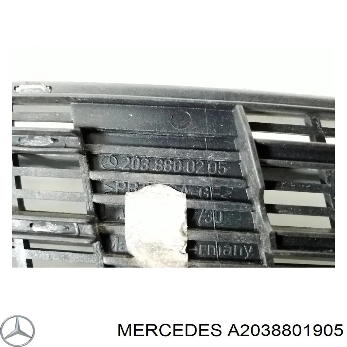 Пластик дворников Mercedes A20388019059723