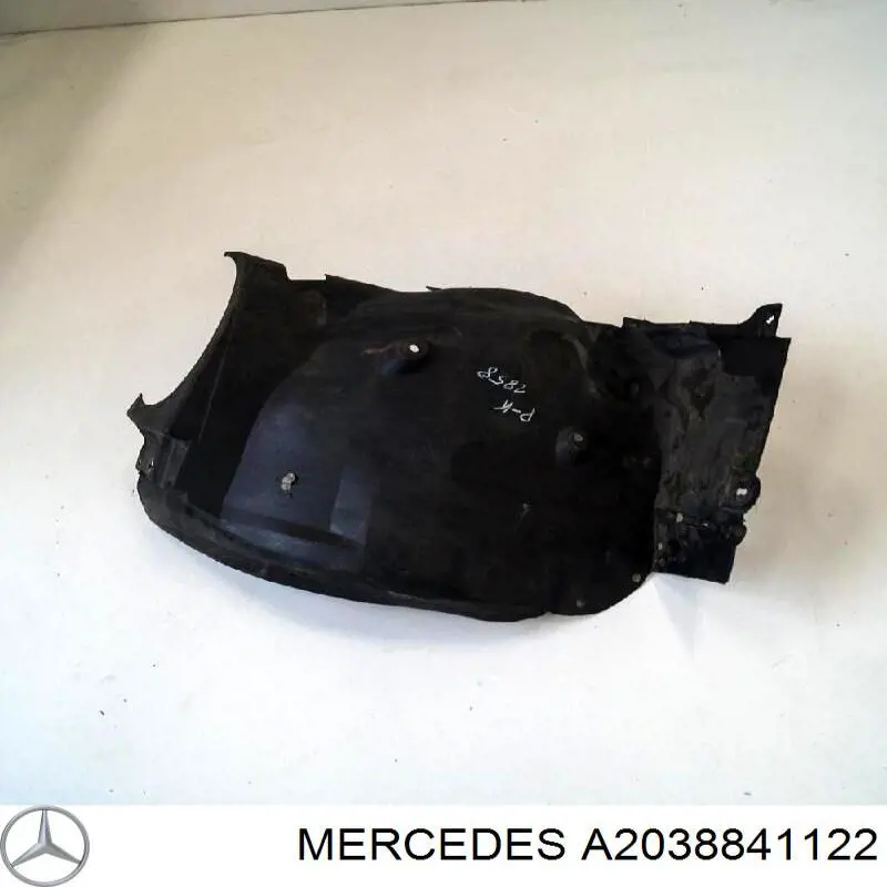 A2038841122 Mercedes Подкрылок переднего крыла, левый задний