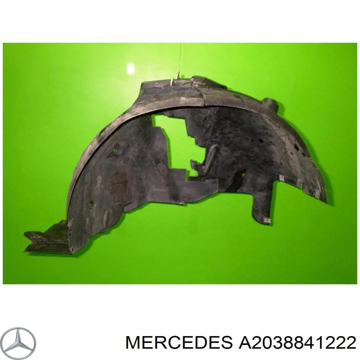 Купить A2038841222 Mercedes Подкрылок крыла переднего правый задний